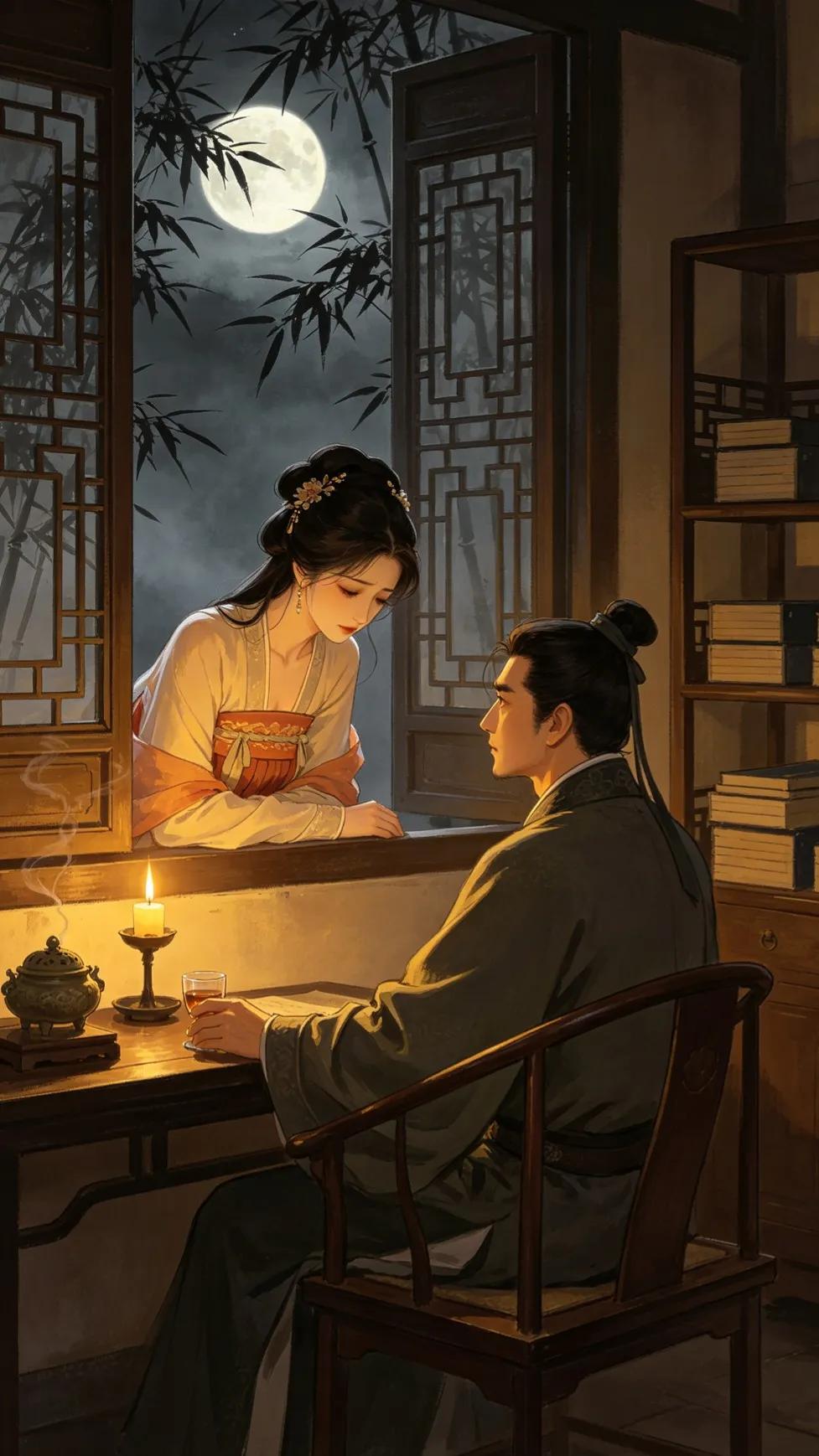 西门庆如何能不心动女人对他的主动示弱呢？
两个陌生的人、甚至相熟但不掏心的人，不