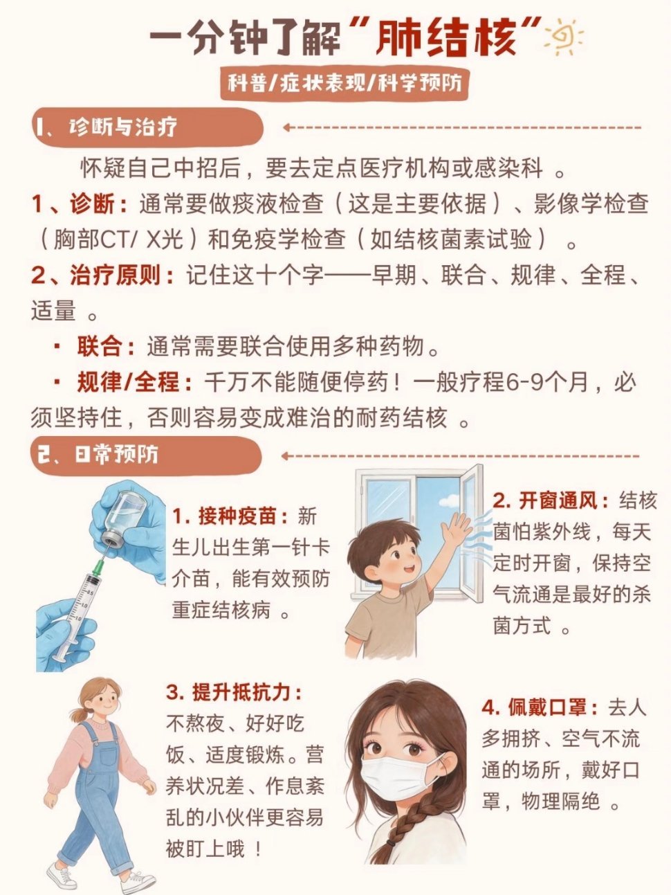 别让结核偷了你的健康存折连咳2周以上警惕肺结核今天世界防治结核病日如果持续咳嗽超