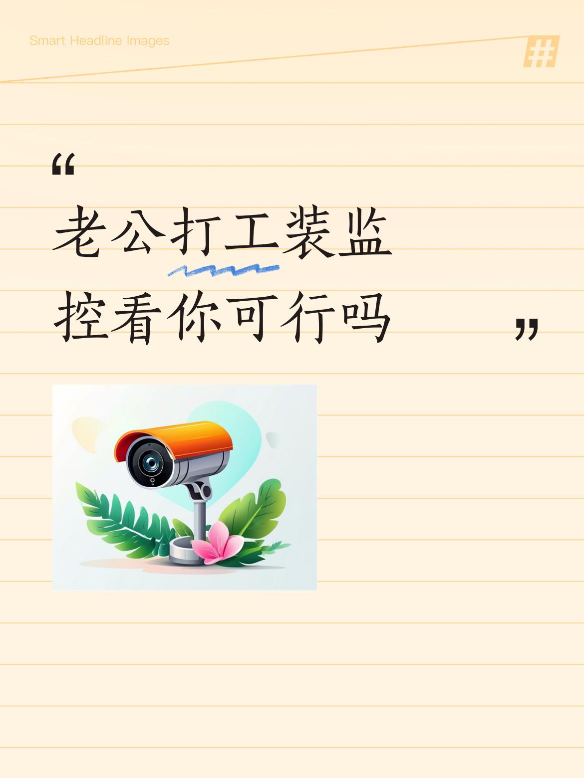 老公打工装监控看你可行吗