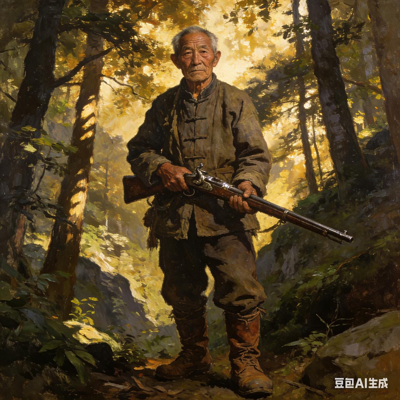 上世纪七十年代，在茶陵云阳山上，曾有一位老人独自栖身于山洞里。他并非甘于隐居，而