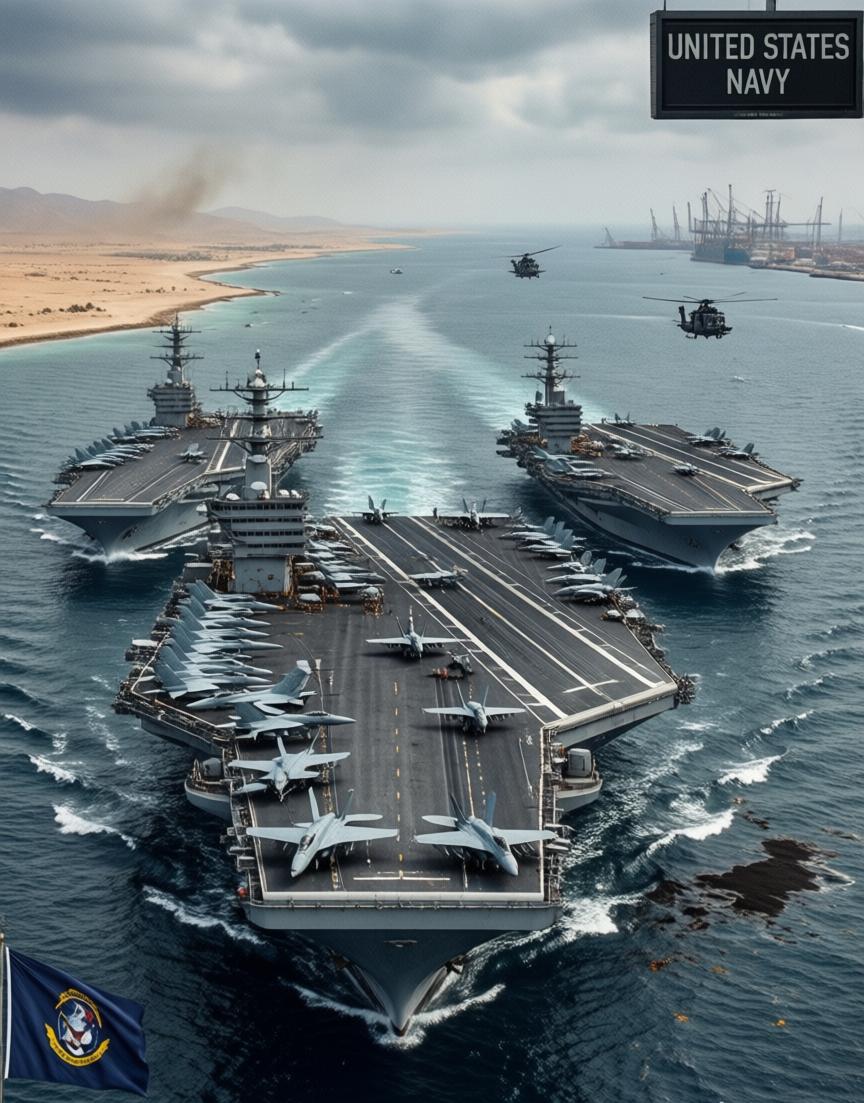 战争边缘！美国三航母压境中东，美伊对峙急剧升温

据俄卫星通讯社3月7日援引美国
