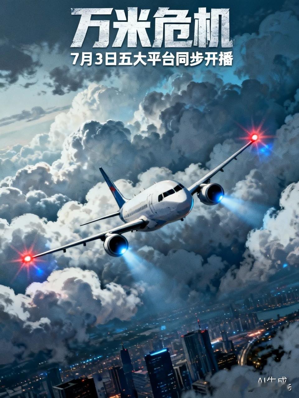 我超期待《万米危机》的剧情！这部7月3日在五大主流视频平台同步开播的影片，可是国