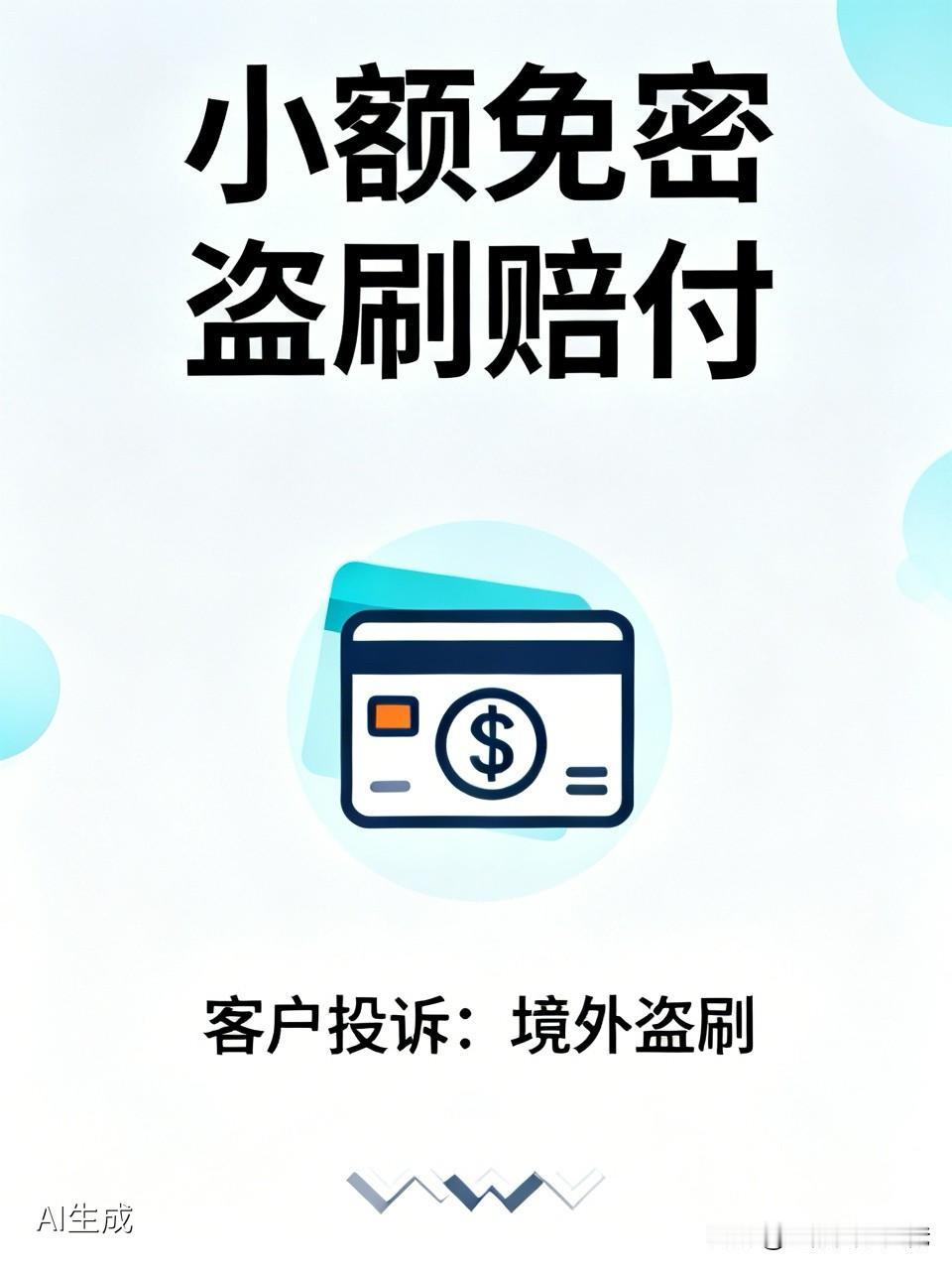 又有很多别有用心的客户，找到了银行的软肋，钻了小额免密盗刷赔付的空子，当然有些人