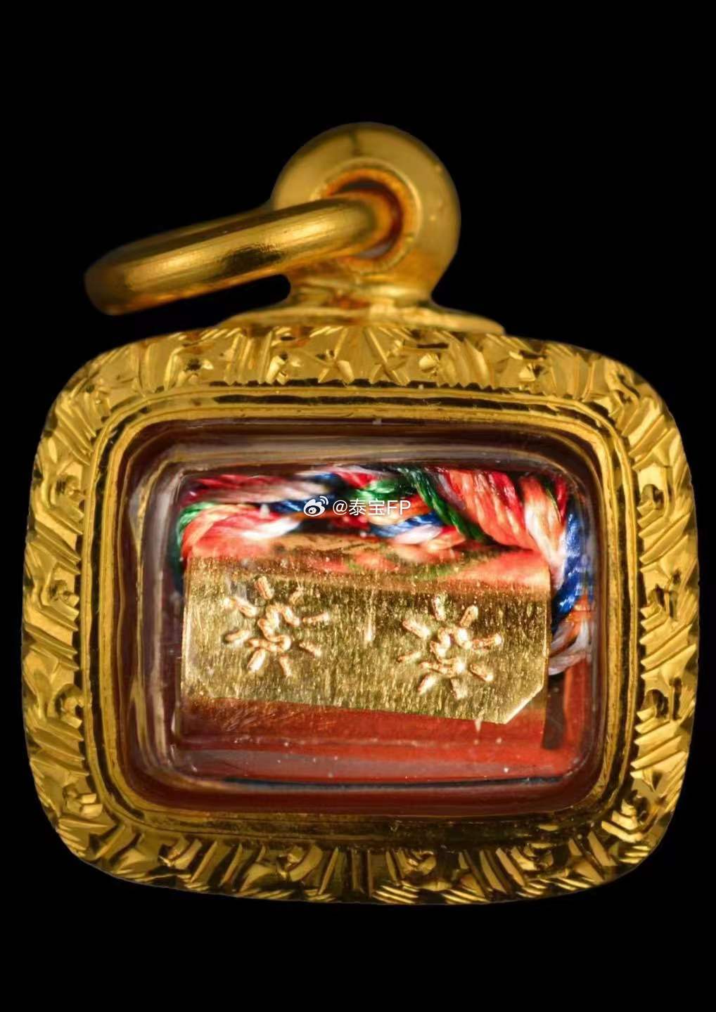 ck mahasuraksak黄金符管，昭坤玛哈苏拉萨泰国能量佛牌