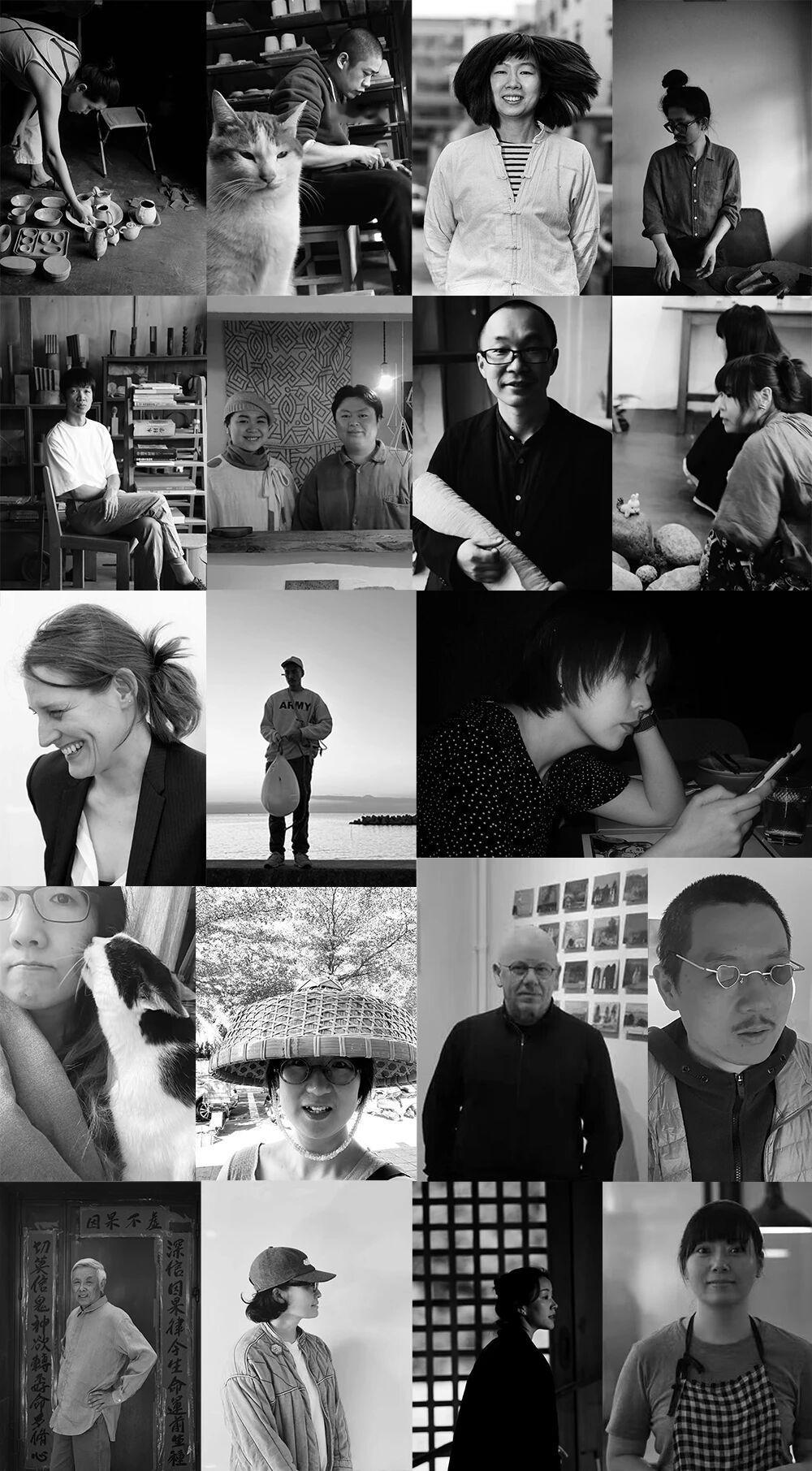 今日展览🔛中、日、法 、英、德的几位创作者们在福冈Vivre画廊 ，由周宁当 