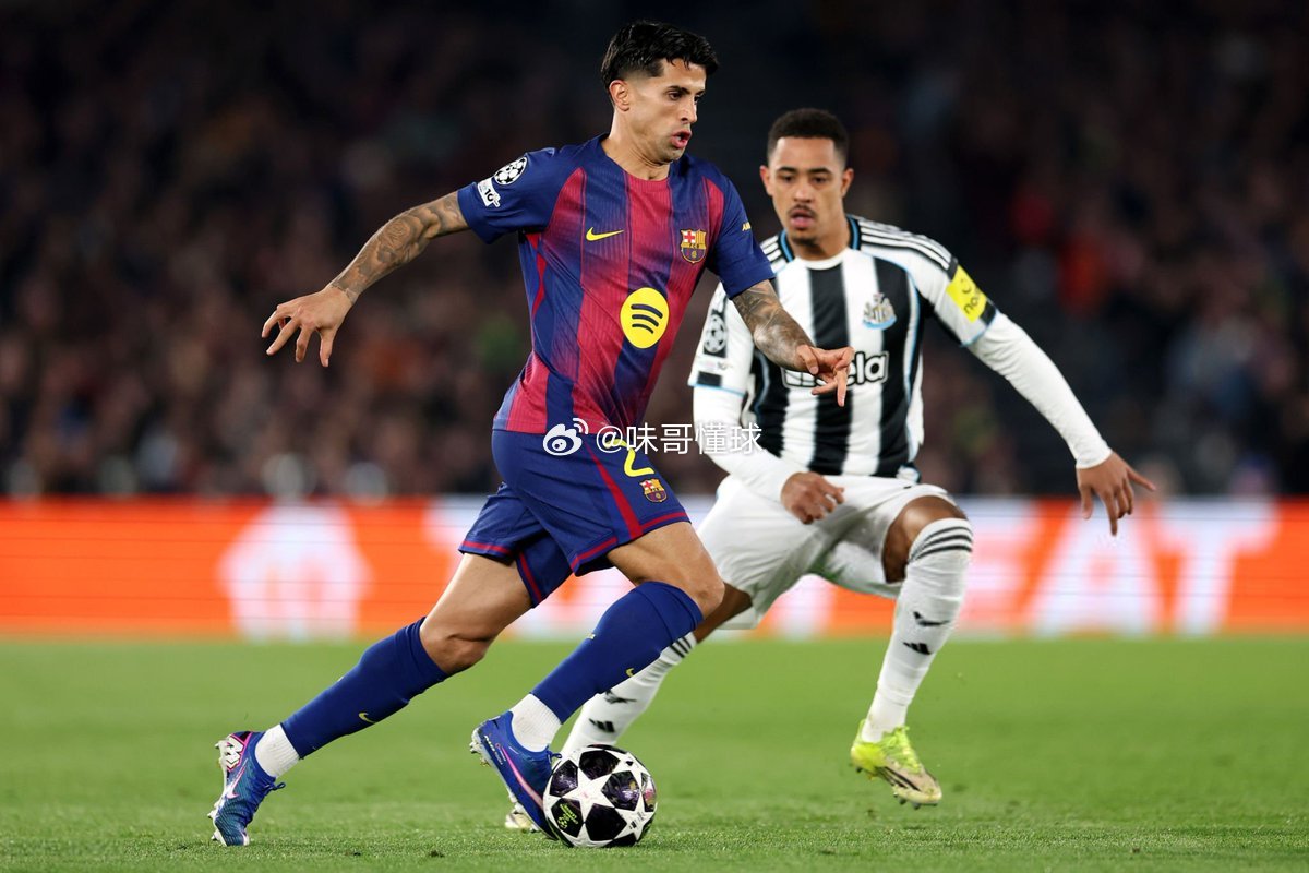João Cancelo 巴萨7比2纽卡斯尔联
