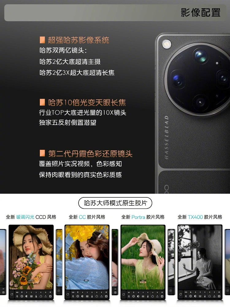 所有人感受 从内到外全是哈苏味完全是给影像爱好者量身定做的年度旗舰，想要兼顾专业