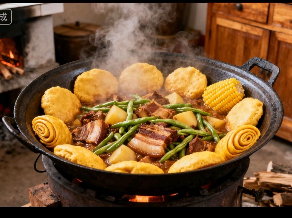 东北一锅出，香迷糊了！
家人们谁懂啊！东北一锅出真的是秋冬续命神器！今天搁家支棱