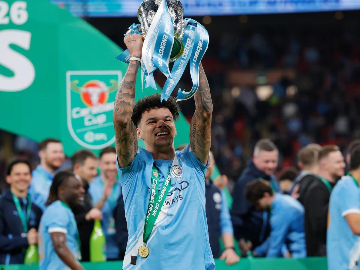 曼彻斯特城在周日温布利举行的卡拉宝杯决赛中以2-0击败阿森纳，尼科·奥赖利在下半