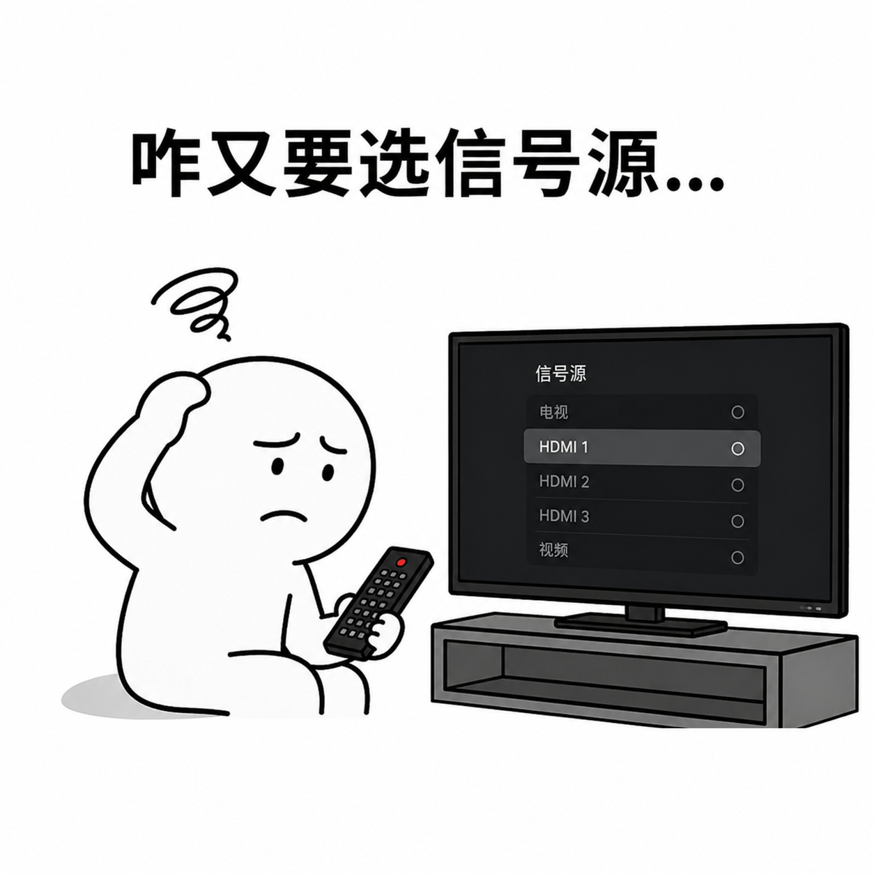 电视为什么越来越难开 说的是现在的智能电视吧，以前开电视：按一下电源键，看电视。