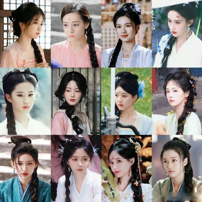 侧马尾如果在一个适合的人头上会事半功倍的 ​​​