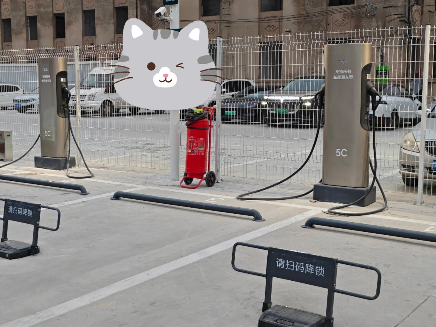 是我信息渠道闭塞了理想5C超充已经对外开放了分辨方法很简单 单枪的金色桩还是只支