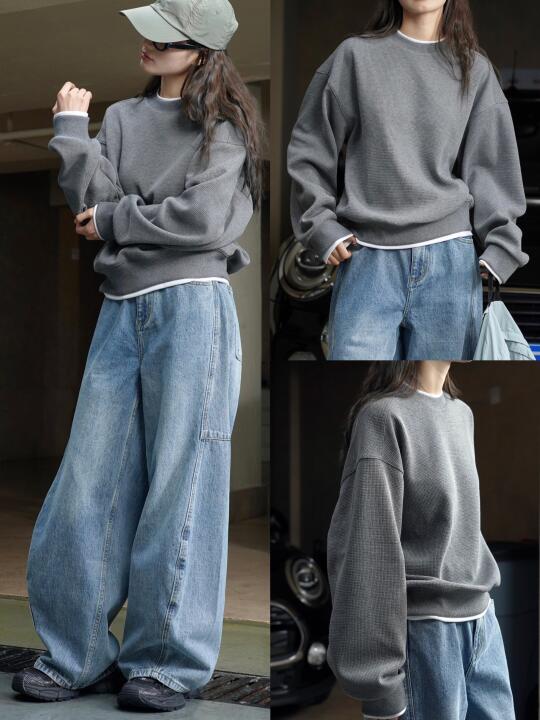 简简单单的韩系舒服感穿搭～