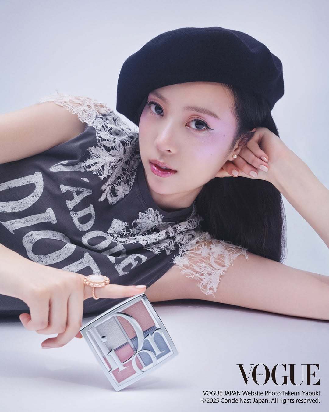 Vogue Japan x Dior Beauty x Narin之前在日本出席
