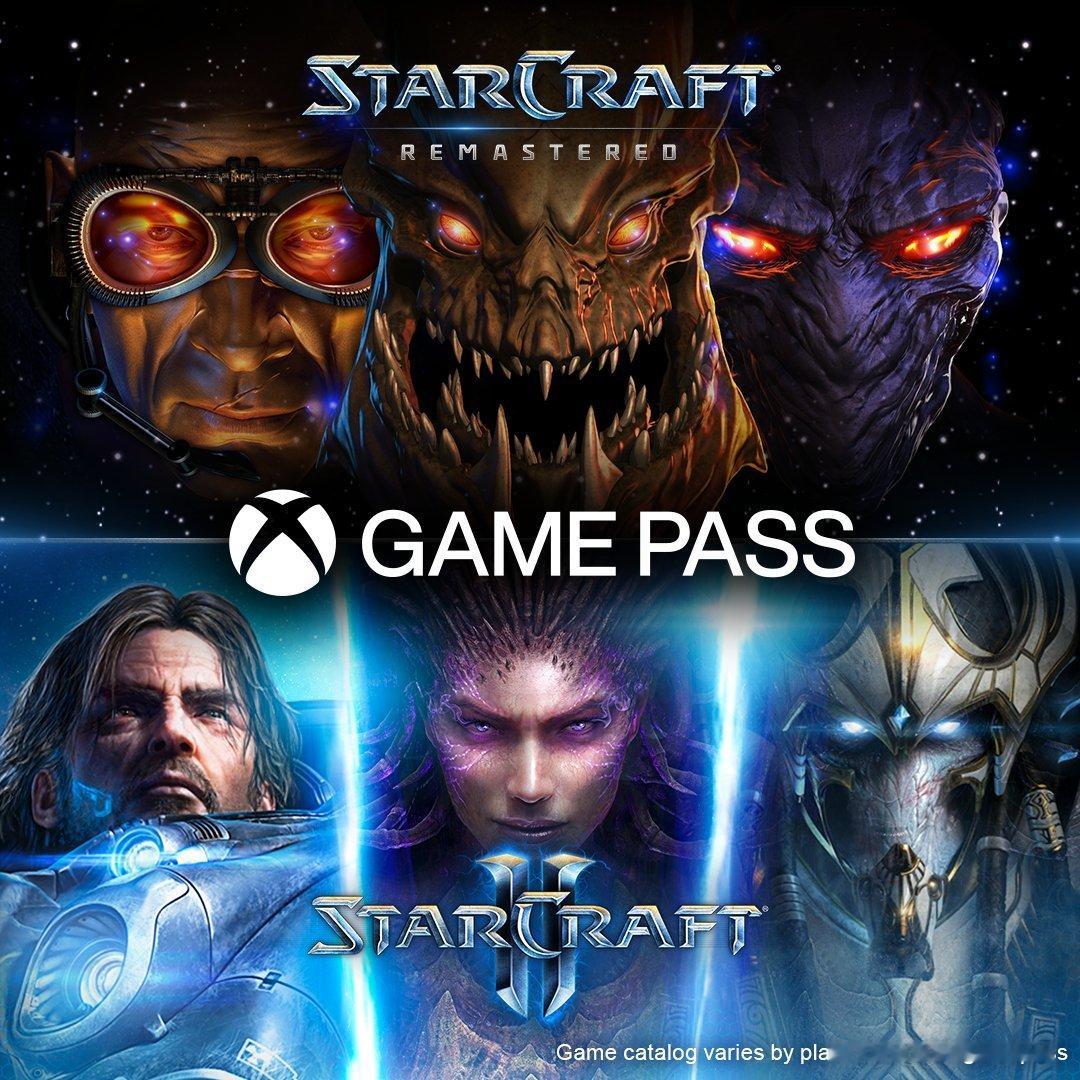 《星际争霸 高清复刻版》《星际争霸2：战役合集》现已加入PC Game Pass