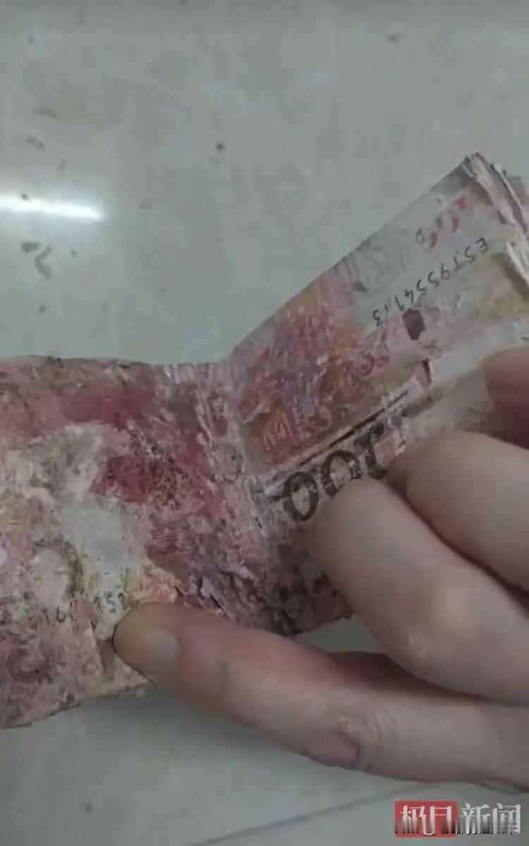 七旬老人把15万现金埋进后院，七八年后挖出来，全成了霉砖，银行给兑换了11万多