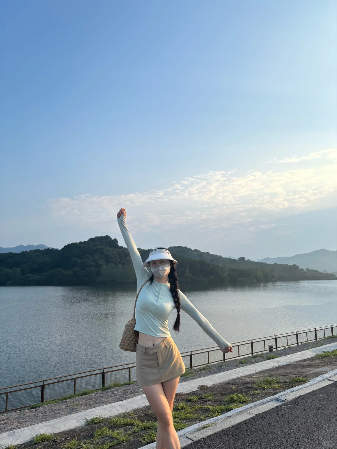 金汤湖水库看日落🌞