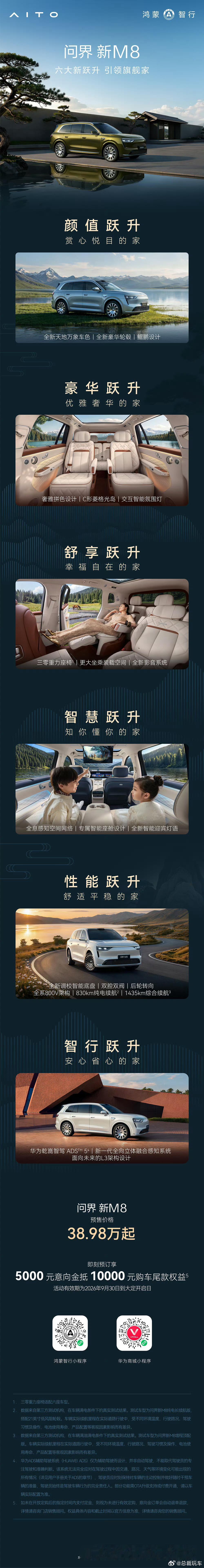 问界M8有点东西，诚意还可以吗？ ​​​