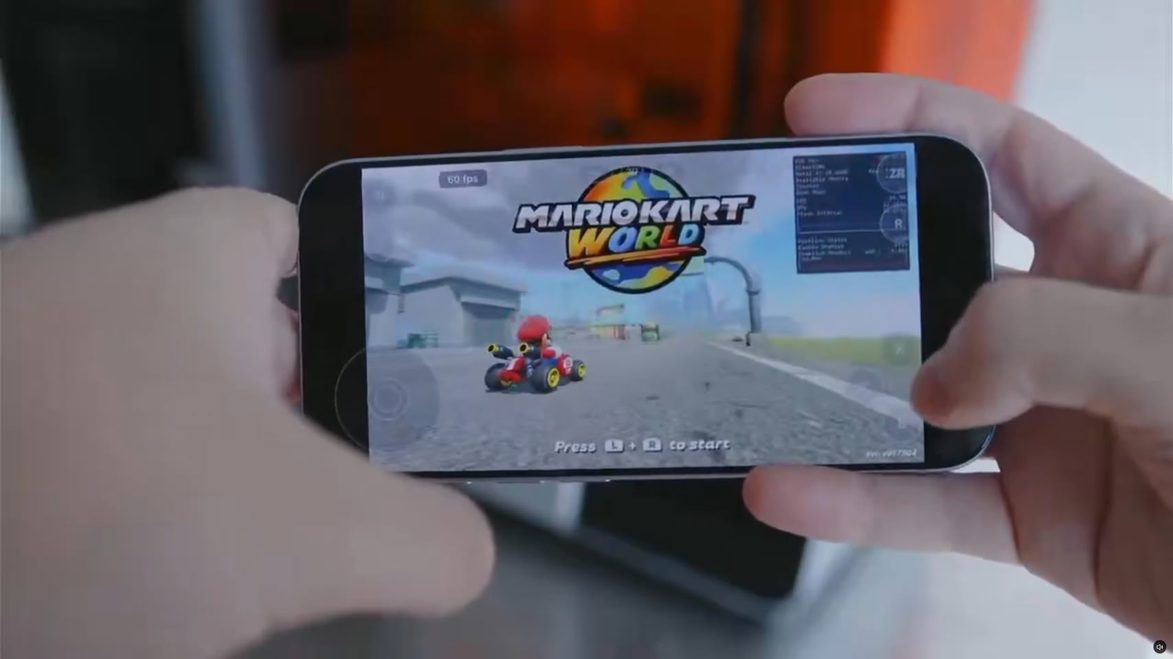 Switch 2 独占游戏《马力欧卡丁车 世界》已在苹果 iPhone 18 Pro 上演示运行