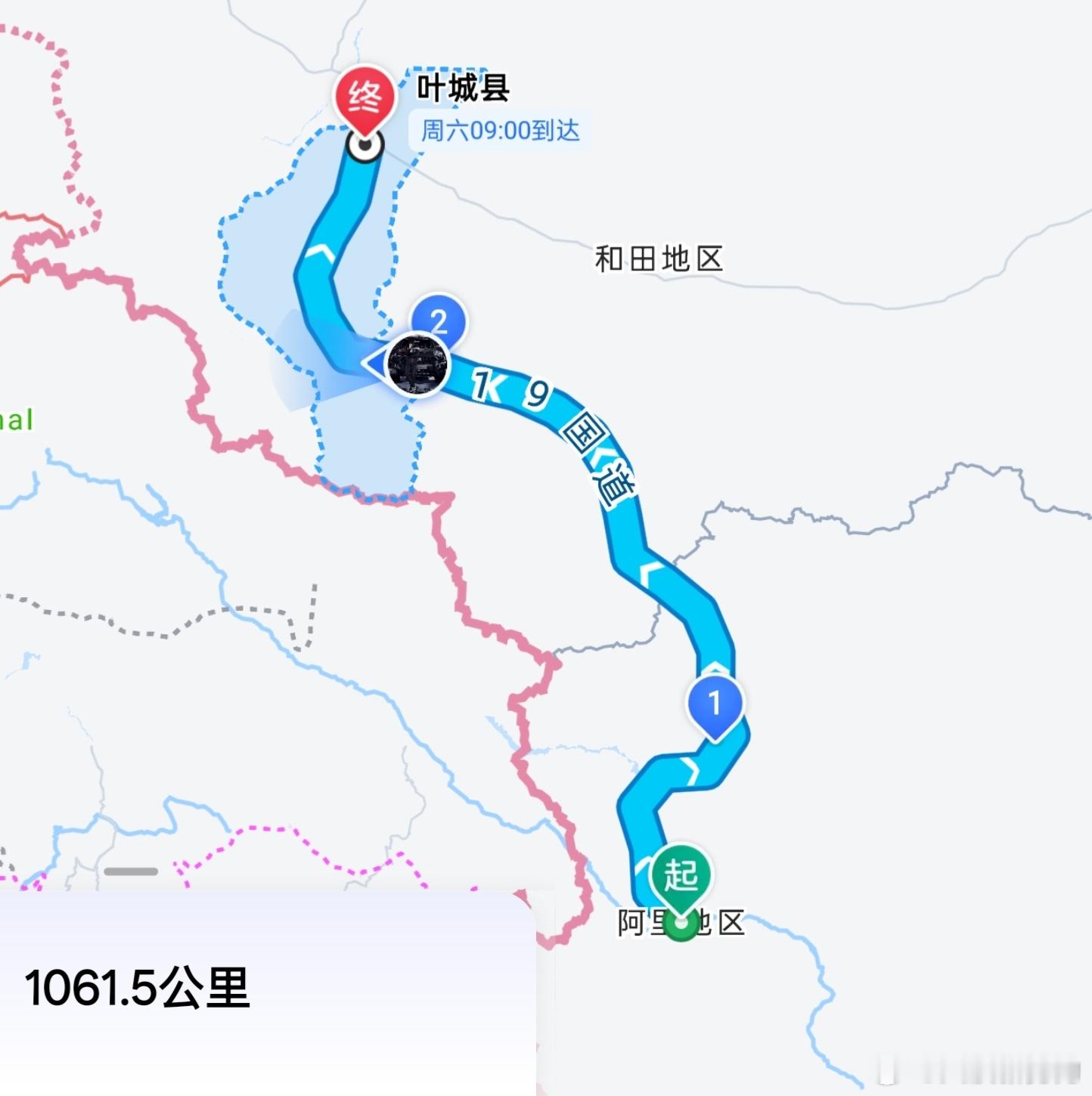 219国道阿里无人区从西藏阿里地区狮泉河到新疆叶城1063公里无快充路段今天正式