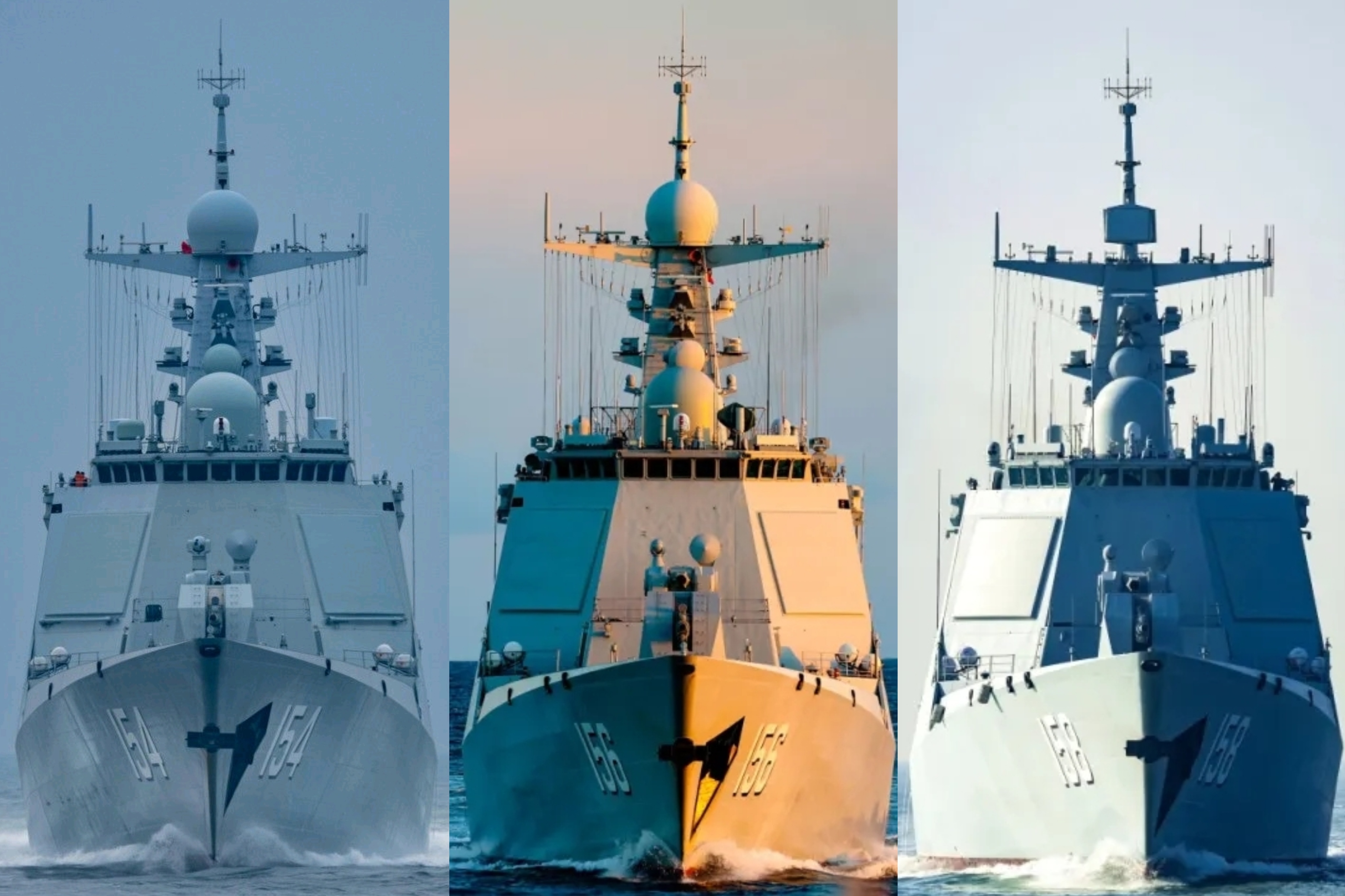 “东海雄狮”的052D们都是同个支队，来找茬烽火问鼎计划中国海军