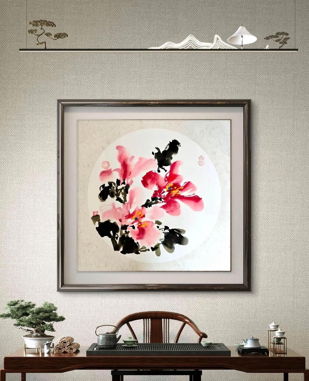 写意国画牡丹 国画 国画牡丹
