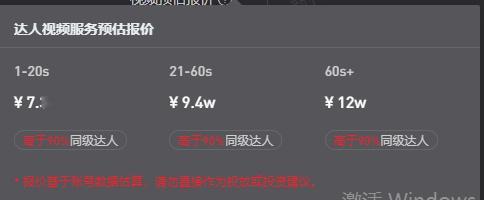 【闫学晶60秒以上视频广告报价12万】 近日，演员闫学晶因在直播中透露儿子年收入