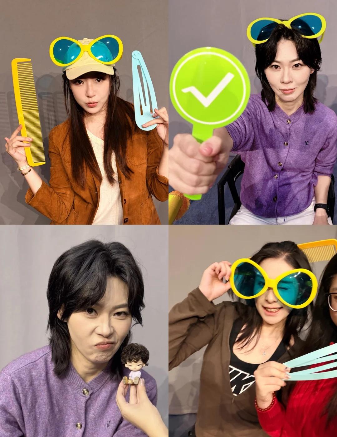 我是sd天才吧哈哈哈哈哈哈哈
给姐姐们尽情拍摄了时尚大片儿
特别配合特别温柔特别