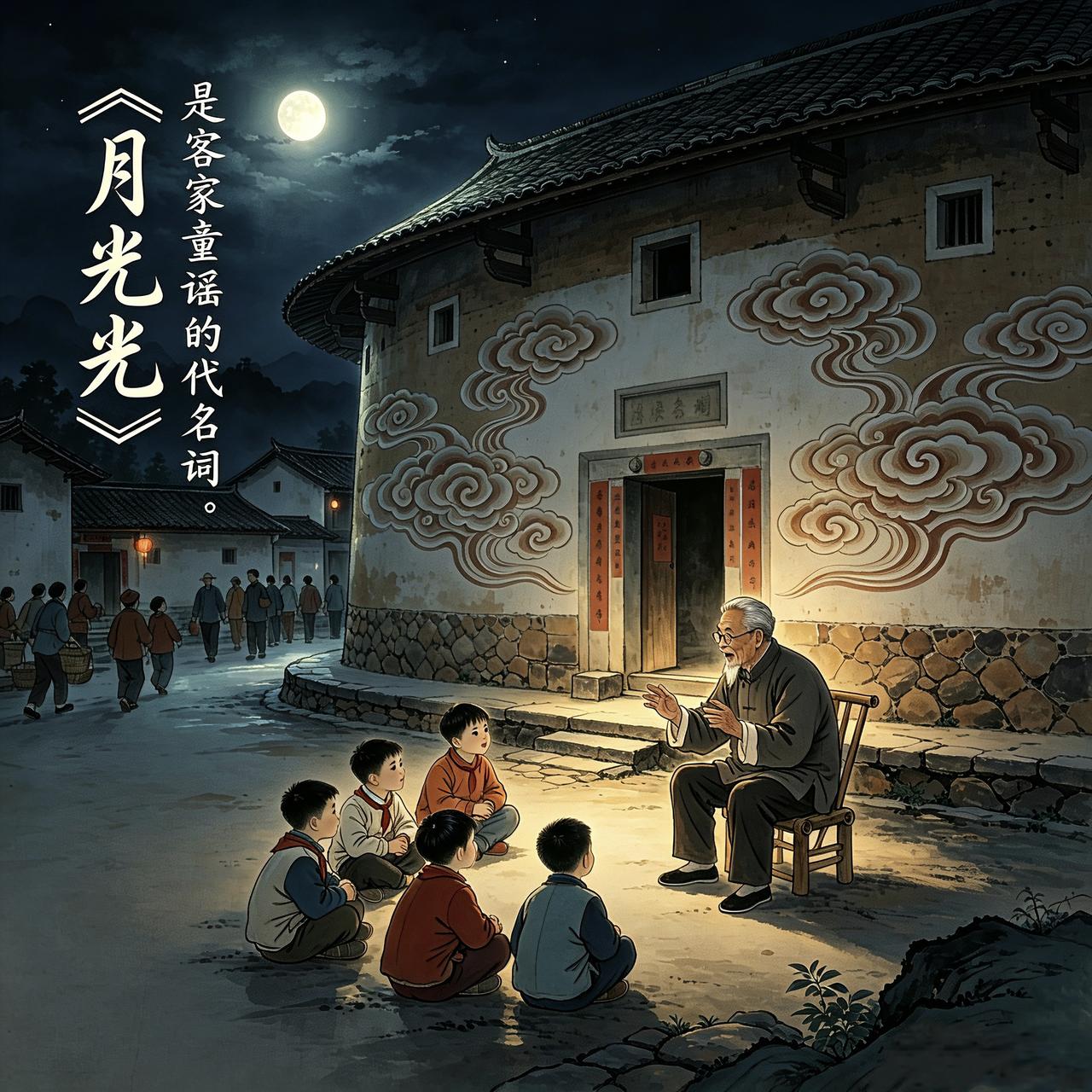 《月光光》，可以说就是客家童谣的代名词。《月光光》这四个字，最能让人牵起的联想是
