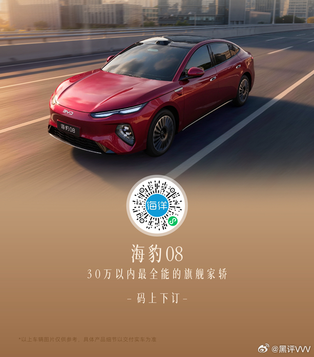 海豹08旗舰新贵一步到位30万以内最全能的旗舰家轿豪华科技 人人可享 
