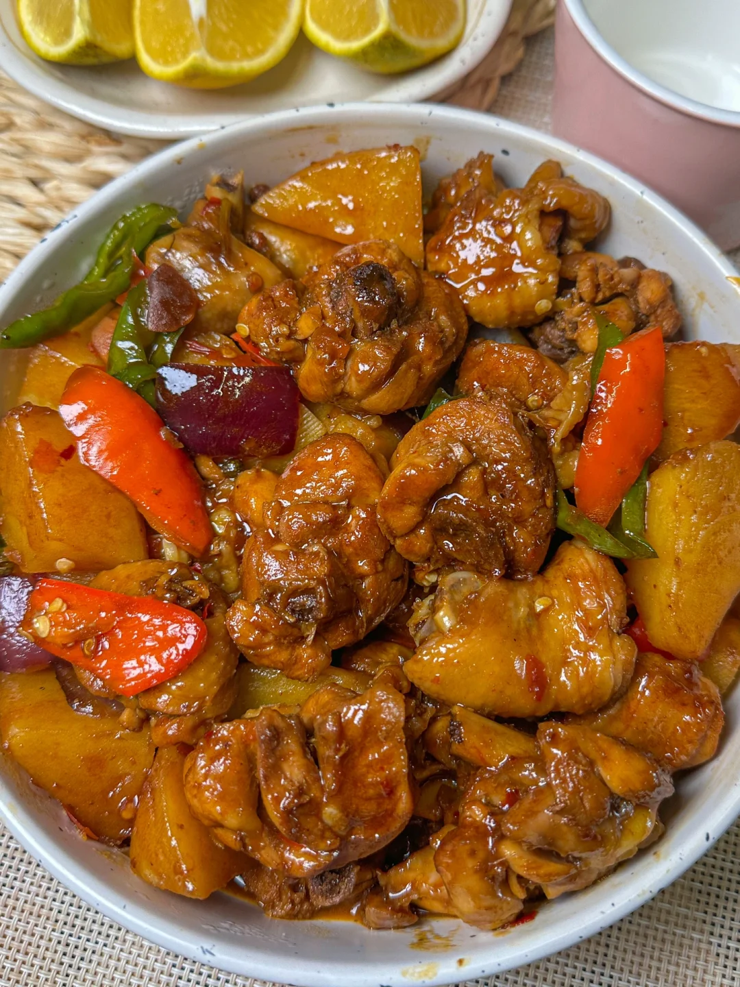 大盘鸡我就没服过谁！！好吃到破防！！