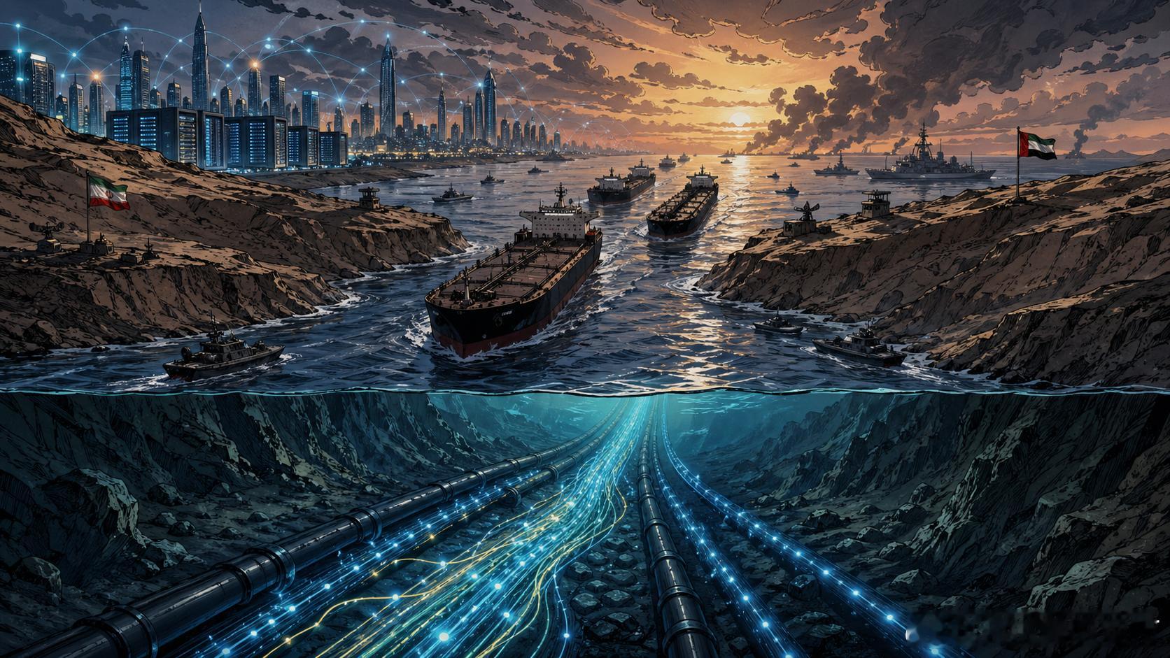 关键海峡背后的数字基础设施风险：海底光缆正在成为全球经济的新变量在传统认知里，关