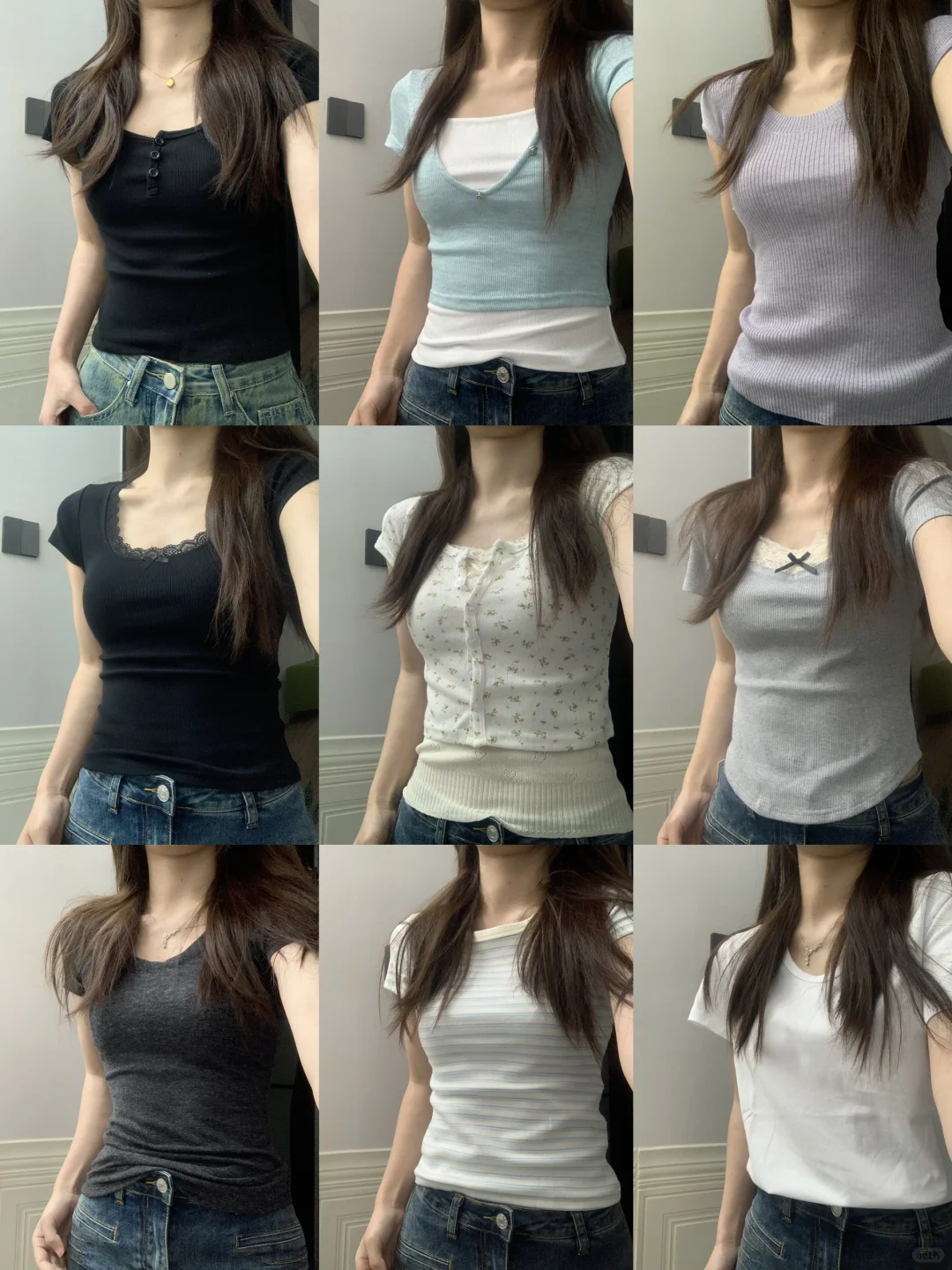 期待夏天｜9️⃣件T恤合集～