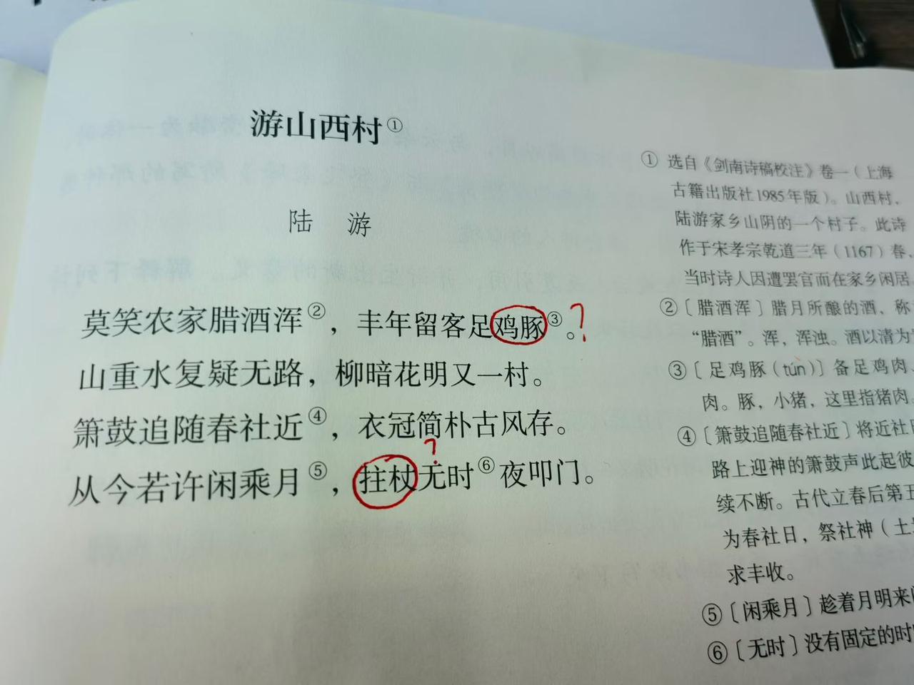 以思悟诗，一堂别样的诗词课
 伴着朗朗书声，和孩子们一同品读陆游经典诗作《游山西