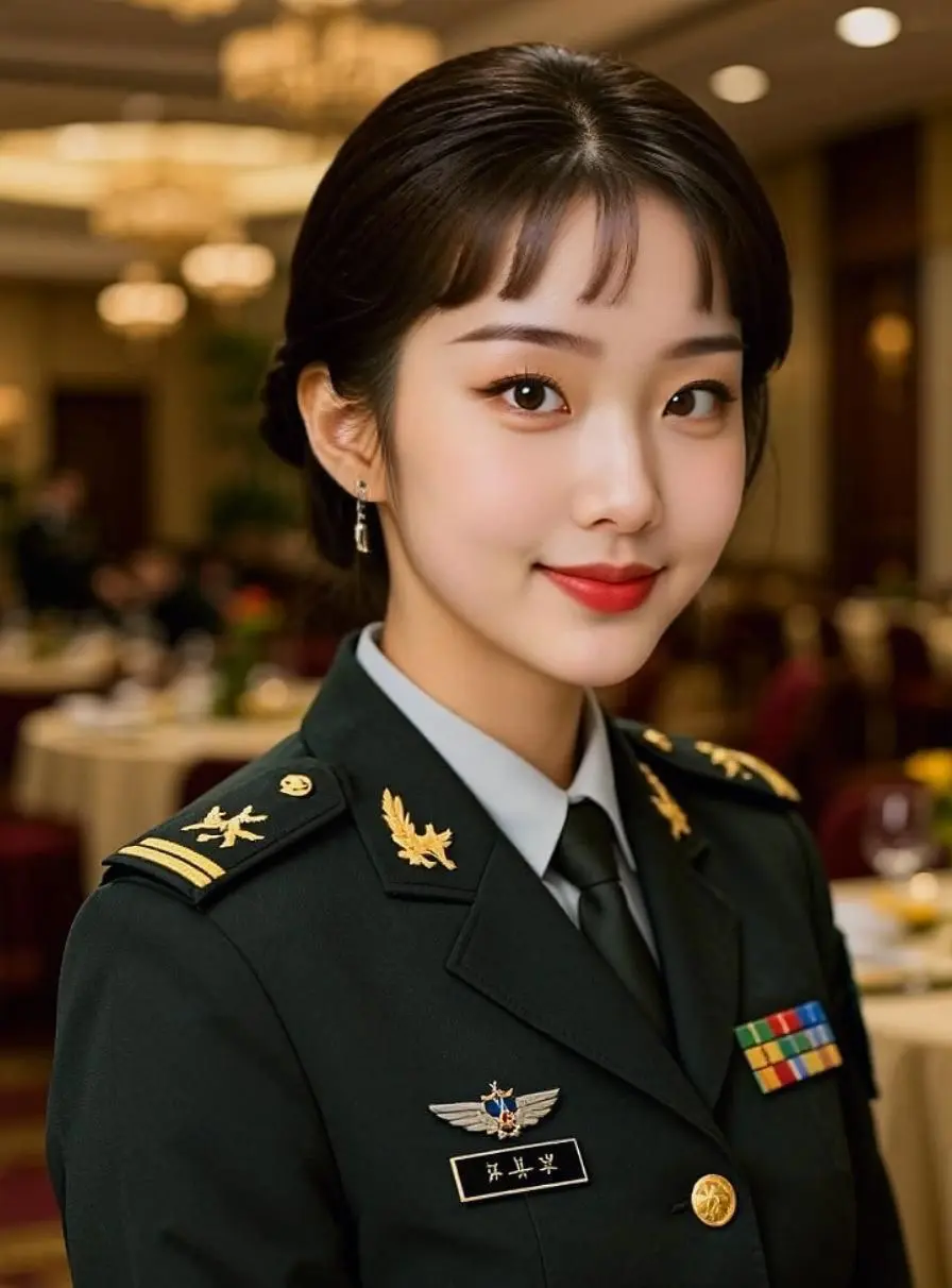AI军人英姿