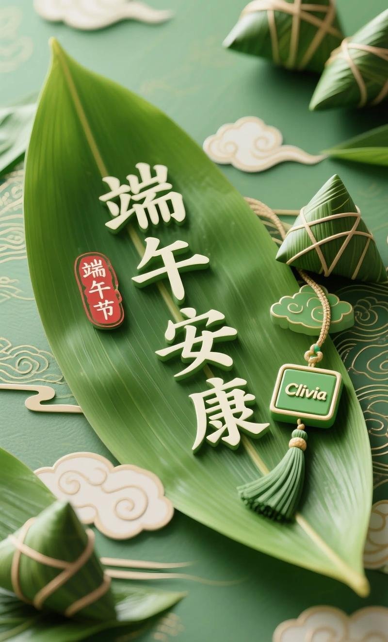“端午安康。” 
