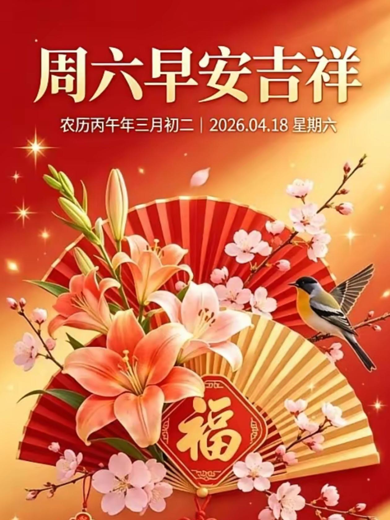 [福]10月24日🌺美好的周六，让心底盈满阳光、让日子斑斓多彩[福]

🍁?