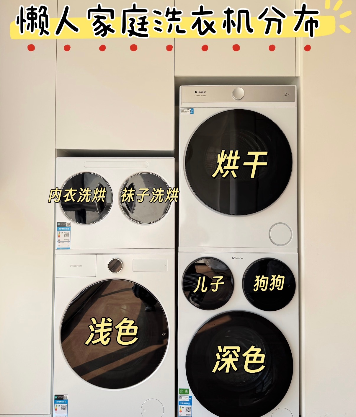 你家洗衣机换多区洗了吗？我早就想换了单桶洗衣机只适合勤快人和将就的人，每天内衣内