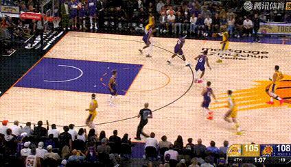 里夫斯贡献大心脏三分👌湖人vs太阳