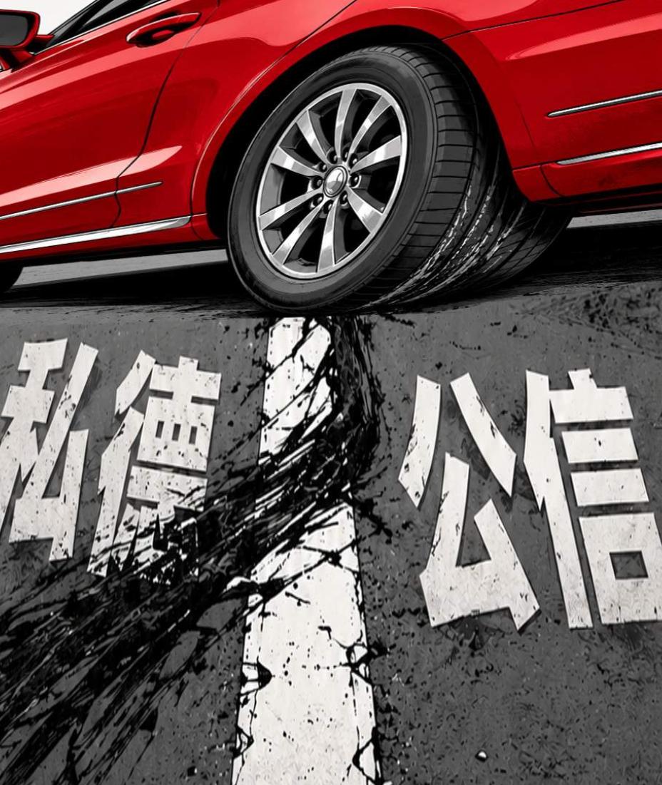 长沙一位业主花8万买的产权车位，被红车“霸占”整整8天。正常该道歉挪车，结果车主