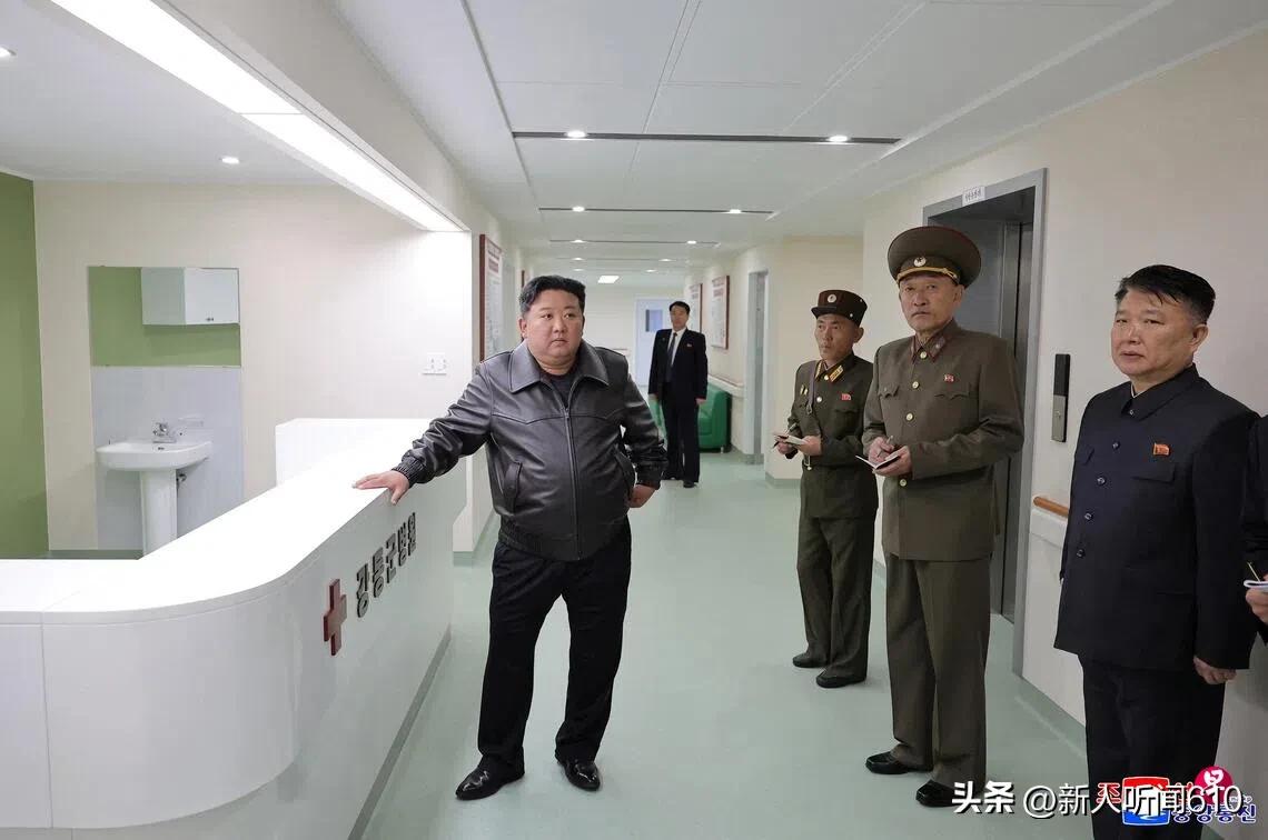 本周开业的朝鲜平壤综合医院似未备先进医疗设备
10月30日，金正恩到即将竣工的江