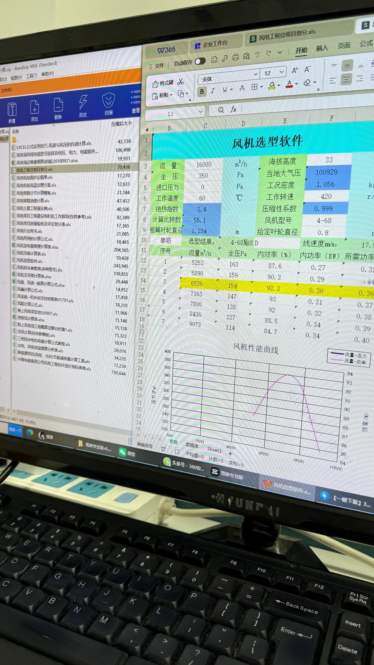 干风力发电哪有不累的
30套风力发电计算表
风电工程总项目划分
风机选型、支吊架