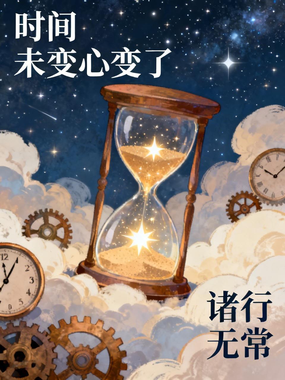 时间真是个奇妙的东西，它能改变很多。就像说的“时间未变心变了”，人会在时间里慢慢