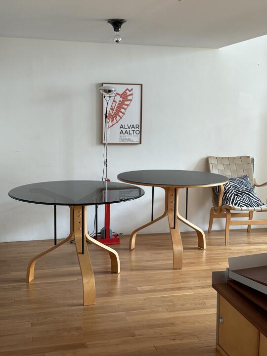 热弯板做的1m圆桌