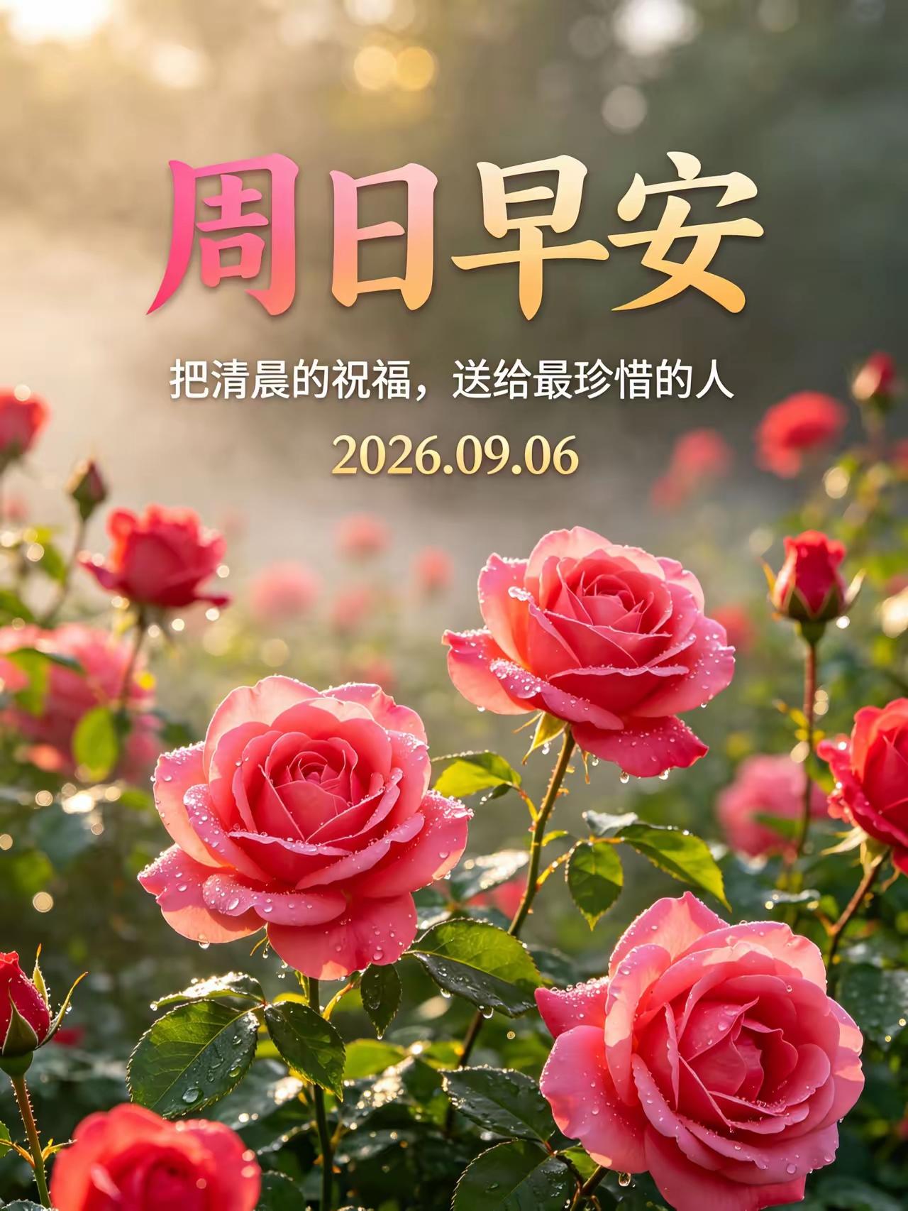 周日早安｜晨起送吉祥，愿岁岁平安万事顺意
清晨的一句问候，看似简简单单，却藏着人