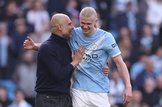 破门制胜，哈兰德当选曼城2-1阿森纳球迷票选全场最佳球员