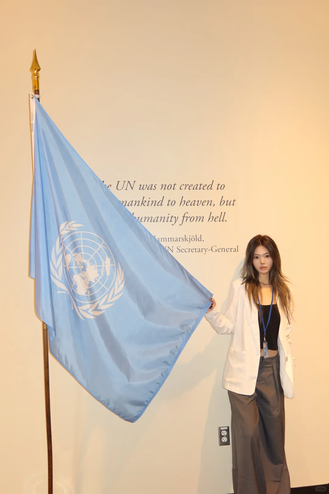 我从纽约联合国毕业了🎓