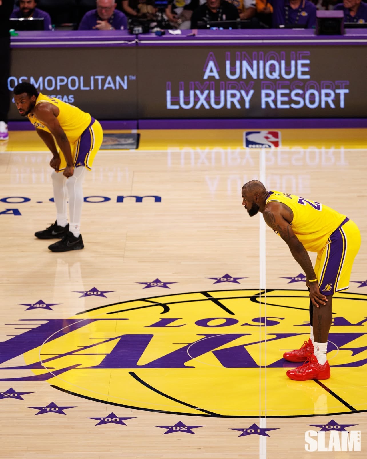 NBA Bronny James & LeBron James 