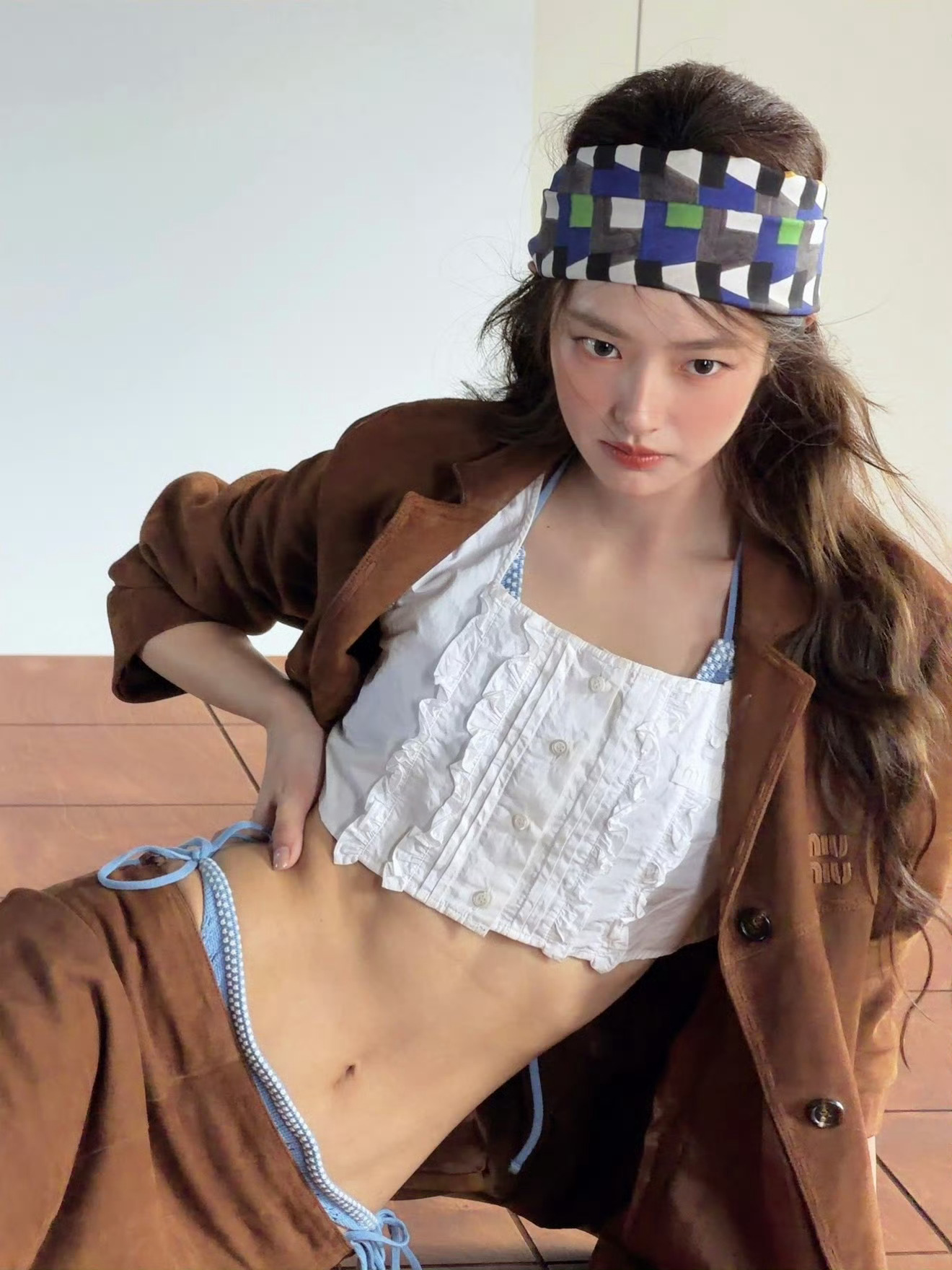 徐若晗的马甲线西西这马甲线太绝了[哇] ​​​