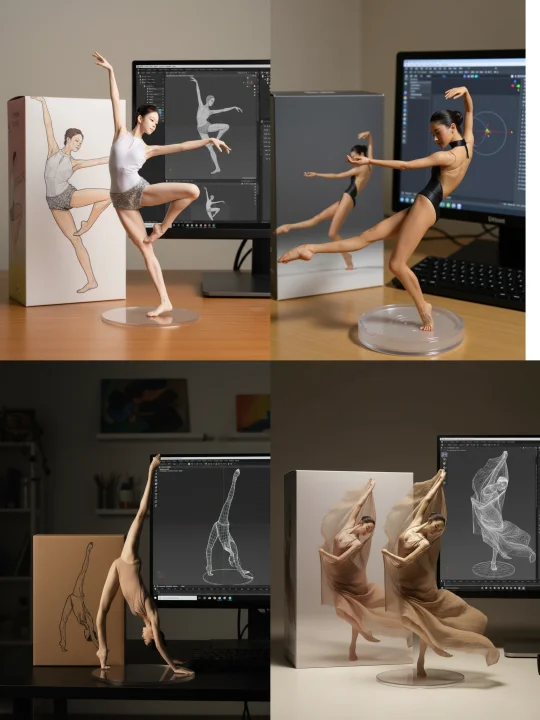 Aai手办与舞蹈更配，付教程！